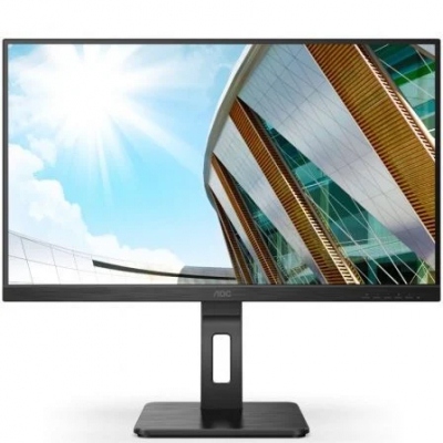 Monitor Profesional AOC U27P2CA 27/ 4K/ Multimedia/ Negro