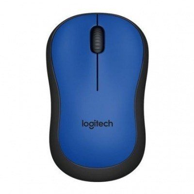 Ratón Inalámbrico Logitech Silent M220/ Hasta 1000 DPI/ Azul