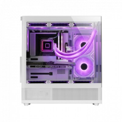 Caja Gaming Semitorre Mars Gaming MC-SET/ Blanca