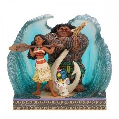 Figura decorativa enesco disney moana escena película