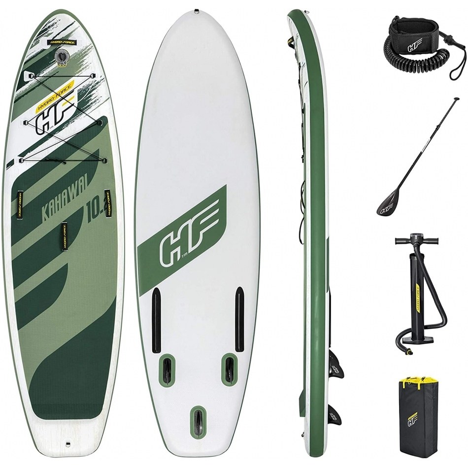 Bestway 65308 - tabla paddle surf hinchable hydro - force kahawai set hasta 140kg 340 x 86 x 15 cm