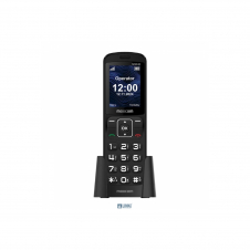 Maxcom Telefono Fijo MM34D 4G SIM Negro (no RJ11)