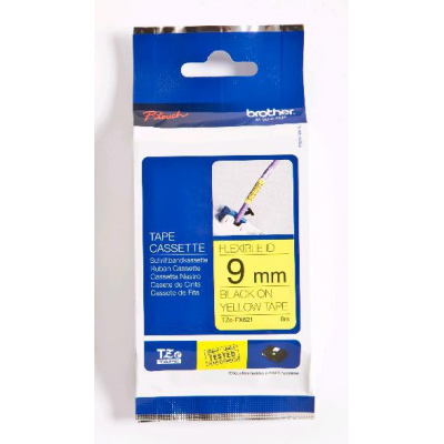 CINTA ROTULADORA AMARILLO/NEGRO