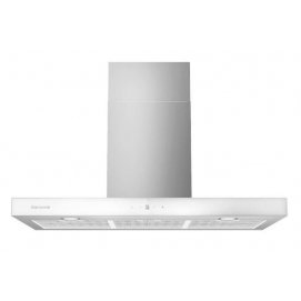 Campana decorativa de pared horizontal Corberó NANGA975XW, t-invertida, 90 cm, 756 m3/h, clase A, 3 velocidades, 68dB, filtro aluminio, 2 luces...