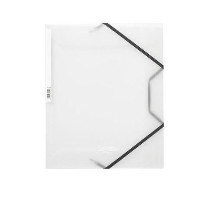 PARDO Carpeta con solapas Studio Style PP transparente