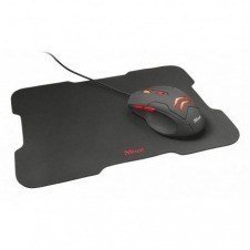 Pack Gaming Trust Gaming Ziva/ Ratón Óptico + Alfombrilla