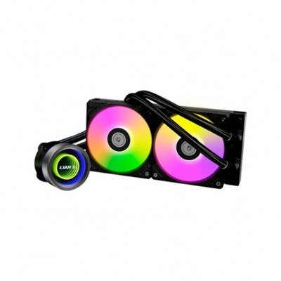 Kit refrigeracion liquida lian li galahad 2 trinity 240 argb 2 x 120mm negro