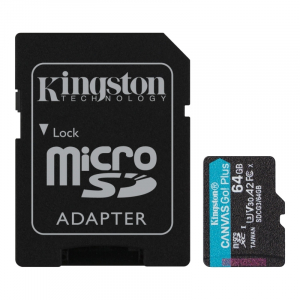 Tarjeta microSD Kingston SDCG3/64GB micro SD XC clase 10 64GB c/a