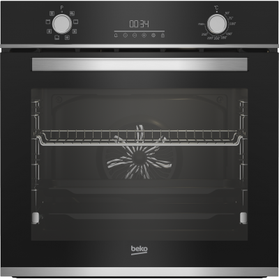 HORNO BEKO BBIM13300XD MULTIF.8 A 72L GUIA TELESC. HIDROLISIS NEGRO