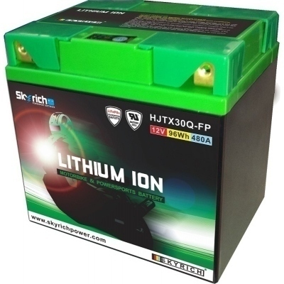 Bateria de litio Skyrich LITX30Q (Impermeable + indicador Led + terminales intercambiables) HJTX30Q-FP