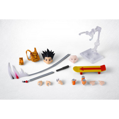 Gon & killua the hunter exam optión parts set. sh figuarts. hunter × hunter. bandai tamashii natións