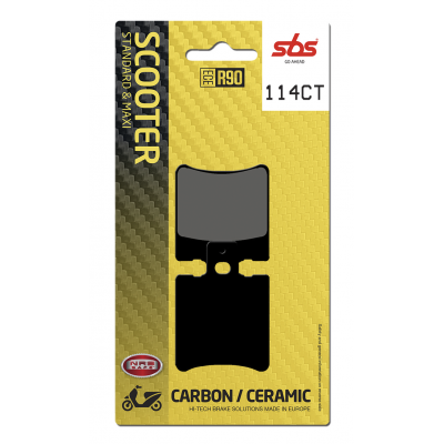 CT Scooter Carbon Tech Organic Brake Pads SBS 114CT