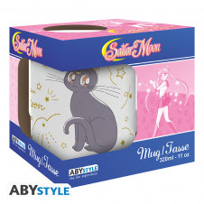 Taza abystyle sailor moon luna - luna & artemis cats