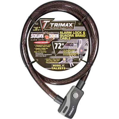 Candado de cable con alarma TRIMAX TAL2572