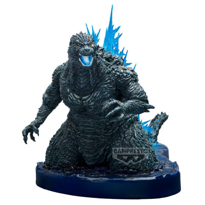 Figura banpresto godzilla minus one art vignette godzilla(2023) atomic breath image ver. 15cm