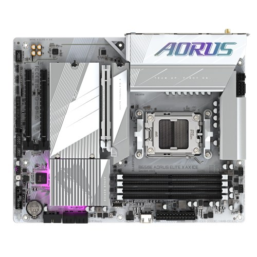 Gigabyte B650E AORUS ELITE X AX ICE placa base AMD B650 Zócalo AM5 ATX