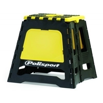 Caballete plegable de plástico Polisport amarillo 8981500001 8981500001