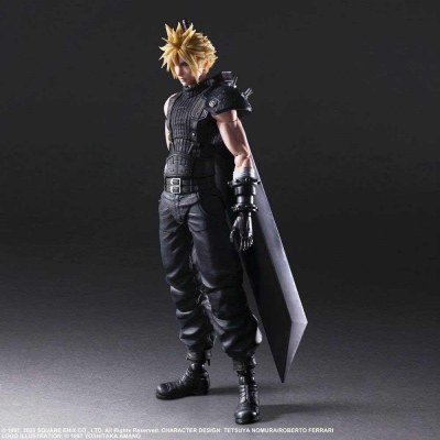 Figura square enix final fantasy cloud strife ver. 2 vii remake play arts kai