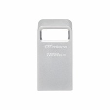 Kingston Technology DataTraveler Micro unidad flash USB 128 GB USB tipo A 3.2 Gen 1 (3.1 Gen 1) Plata