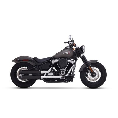 Doble silenciador Slip-On 3,5 para Softails RINEHART RACING 500-1200