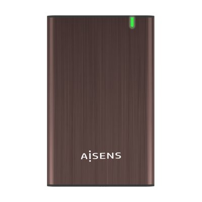 AISENS CAJA EXTERNA 2.5 ASE-2525BWN 9.5MM SATA A USB 3.0 USB3.1 GEN1 MARRON