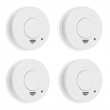 Smartwares 10.100.41 Pack 4 detectores de humo RM250/4