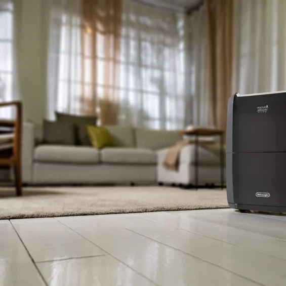 Deshumidificador De'Longhi DDSX220WFA, 21 litros/día, gris - imagen 2