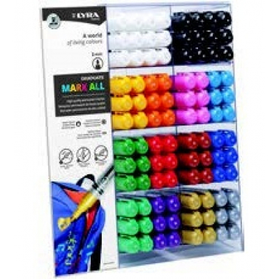 Mark All marcador 192 pieza(s) Punta redonda Colores surtidos