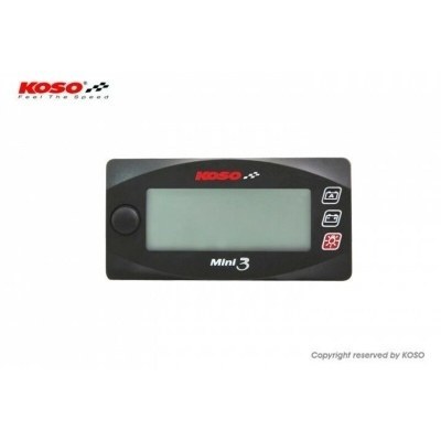 KOSO Super Slim Style Voltmeter and Watch Universal BA003161