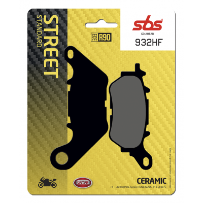 HF Street Ceramic Organic Brake Pads SBS 932HF