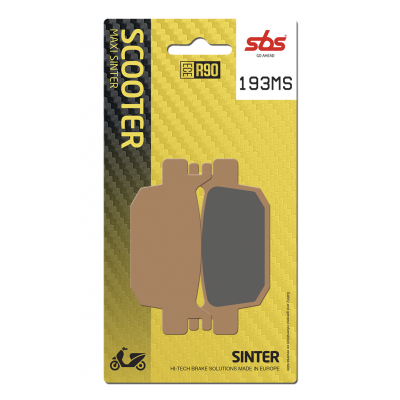 MS Scooter Maxi Sintered Brake Pads SBS 193MS