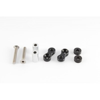 Alzas de manillar Gilles Tooling, negro 1DGT-ABK-01-B