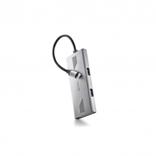 NGS WONDERDUO-C USB Tipo C 5000 Mbit/s Plata