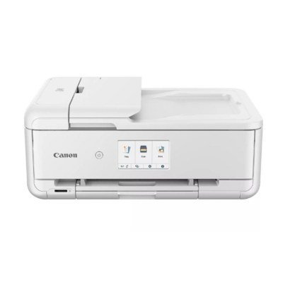 Multifuncion canon pixma ts9551ca inyeccion color a3 - blanca - red - wifi - duplex impresion - adf - tintas independientes - lcd tactil