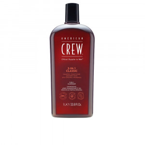 CREW 3 IN 1 shampoo, conditioner & body wash 1000 ml