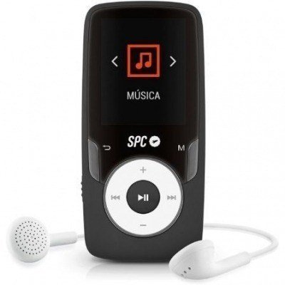 Reproductor MP4 SPC Pure Sound Extreme 8598N/ 8GB/ Pantalla 1.8/ Radio FM/ Negro