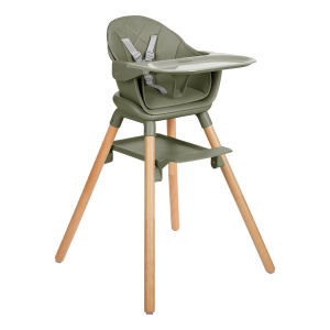 Trona Kikkaboo 2 en 1 Woody Verde Militar 2024
