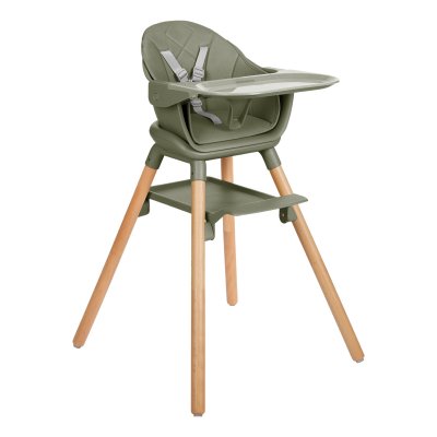 Trona Kikkaboo 2 en 1 Woody Verde Militar 2024