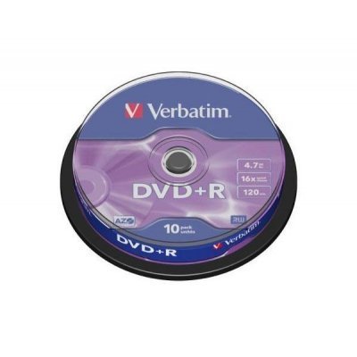 DVD-R Verbatim Advanced AZO 16X/ TarrinA10uds