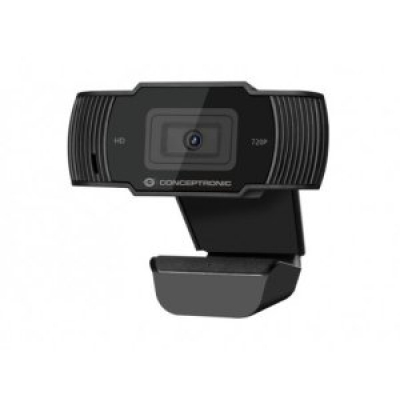 WEBCAM HD CONCEPTRONIC AMDIS 1080P INTERPOLADO USB 3.6MM 30FPS ANGULO VISION 68º MICROFONO INTEGRADO
