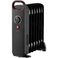 Radiador de aceite mini Infiniton HORM-N10, 900 W, 1 potencia, termostato regulable, negro - imagen 5