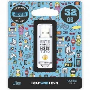 Memoria USB Pendrive 32GB Tech One Tech No Es Tuyo USB 2.0