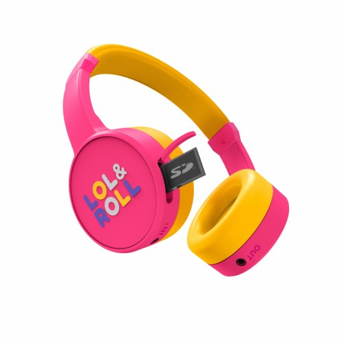 Auriculares Lol&Roll Pop Kids BT Pink