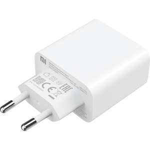 Xiaomi Cargador de Pared para Smartphone 1x USB-C, 1x USB-A 33W - Admite Carga Simultanea - Carga Rapida PD