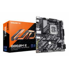 GIGABYTE B860M E Placa Base - Procesadores Intel Core Ultra Series, VRM de 4+1+2 fases, hasta 8800MHz DDR5 (O.C), 2xPCIe 4.0 M.2, LAN 1GbE, USB 3.2 Ge