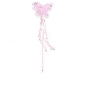 VARITA MARIPOSA cintas en rosa 1 pz