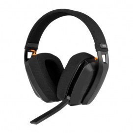 Auriculares Krom Gaming KANJI inalámbrico negro