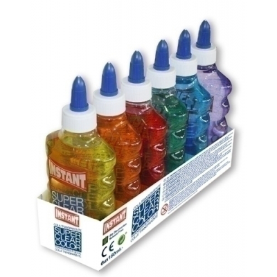 COLA SUPER CLEAR COLOR INSTANT 180ML E.6