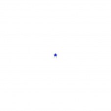 PACK 4 SILLAS VES PLASTICO AZUL PACK4320AZ