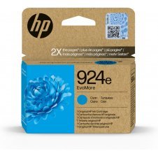 HP 924e Cartucho de Tinta Original EvoMore 924e cian